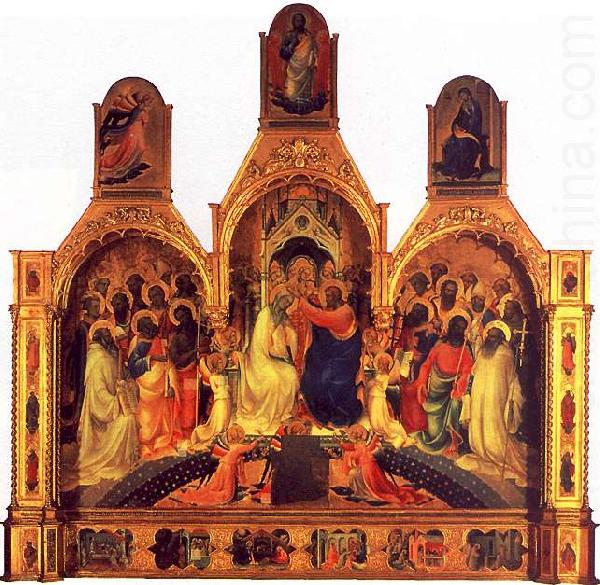 The Coronation of the Virgin, Lorenzo Monaco